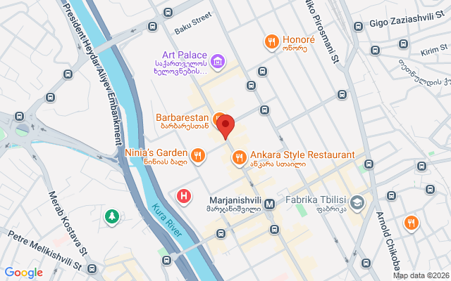 Карта расположения