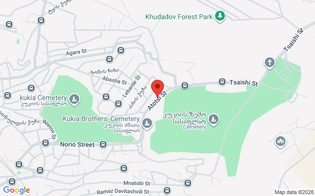 Карта расположения