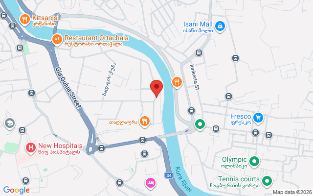 Карта расположения