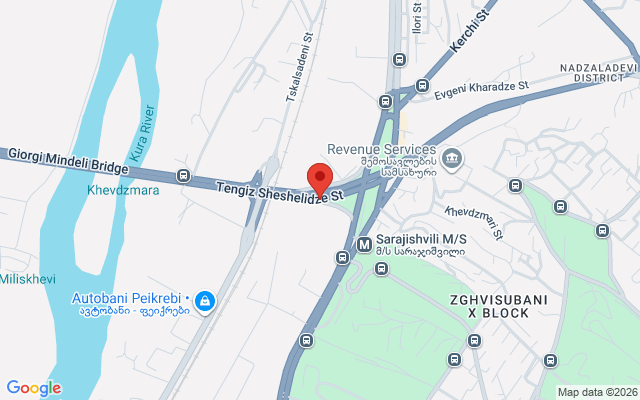 Карта расположения