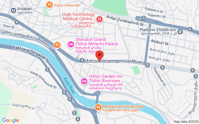 Карта расположения