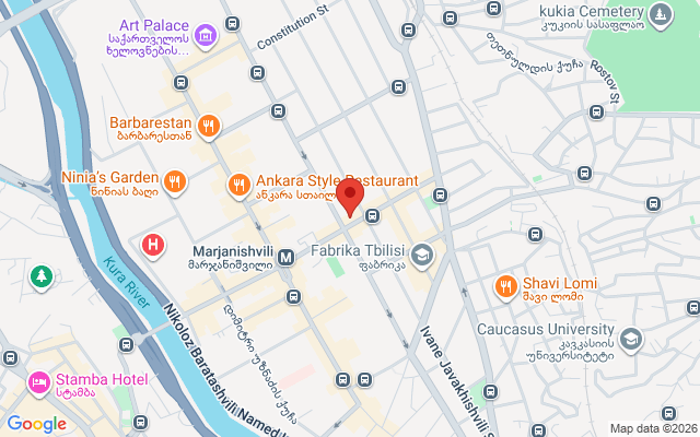 Карта расположения