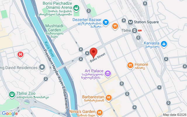 Карта расположения