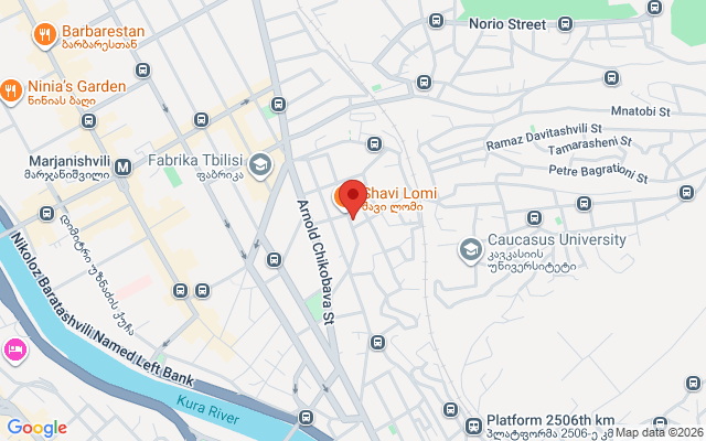 Карта расположения