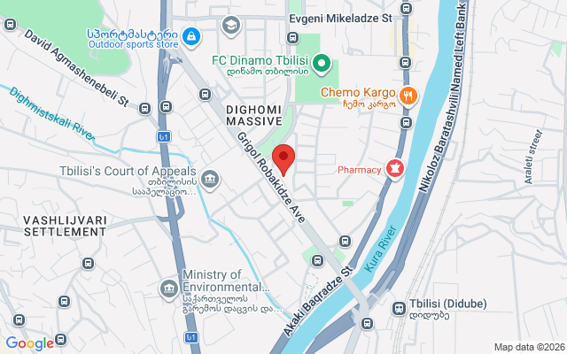 Карта расположения