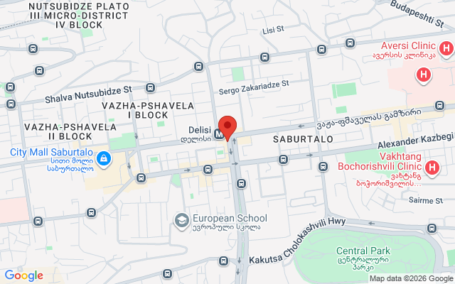 Карта расположения