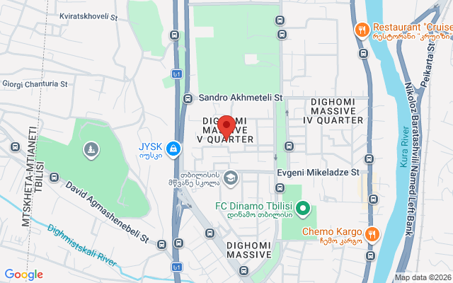 Карта расположения