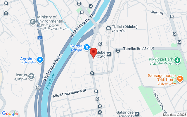 Карта расположения