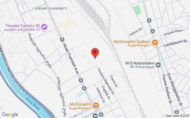 Карта расположения