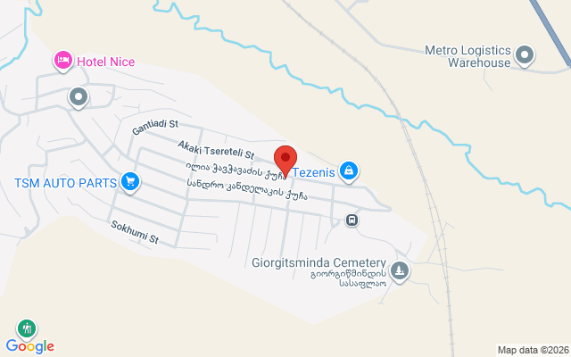 Карта расположения
