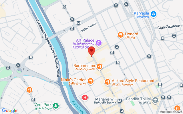Карта расположения