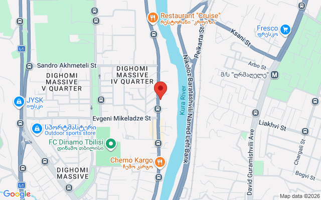 Карта расположения
