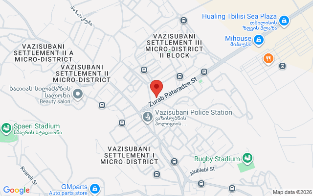 Карта расположения