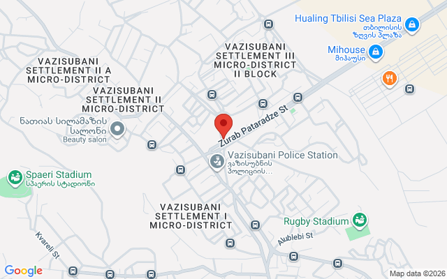 Карта расположения