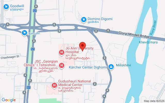 Карта расположения