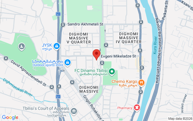 Карта расположения