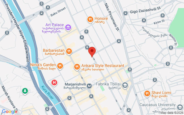 Карта расположения