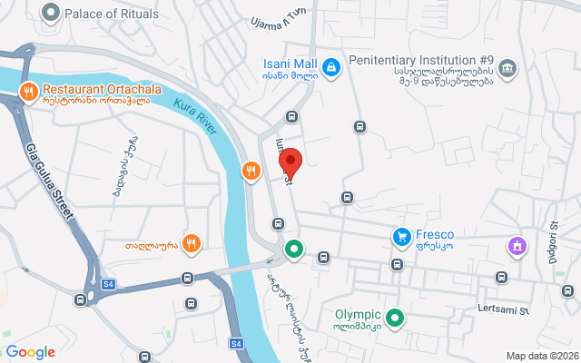 Карта расположения