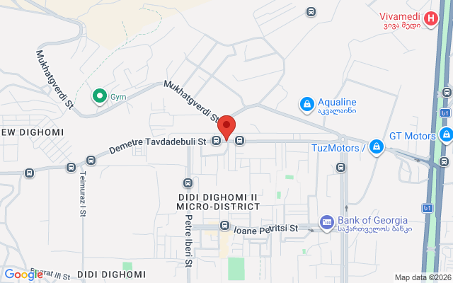 Карта расположения