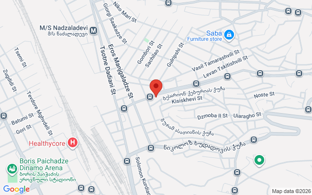 Карта расположения