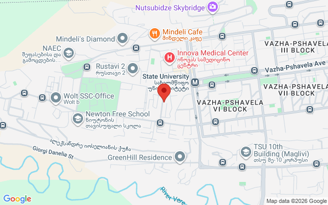 Карта расположения