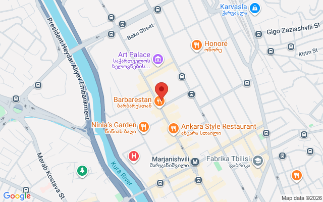 Карта расположения
