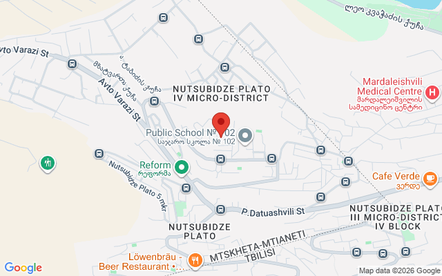 Карта расположения