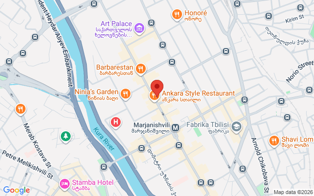 Карта расположения