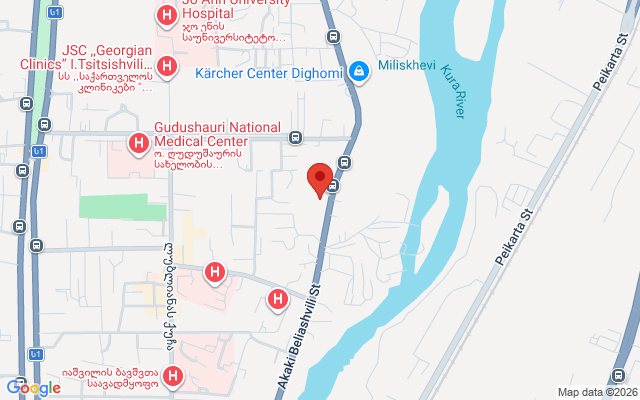 Карта расположения