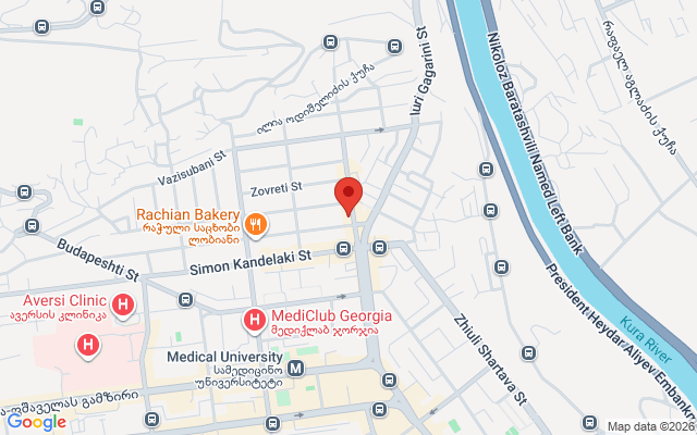 Карта расположения