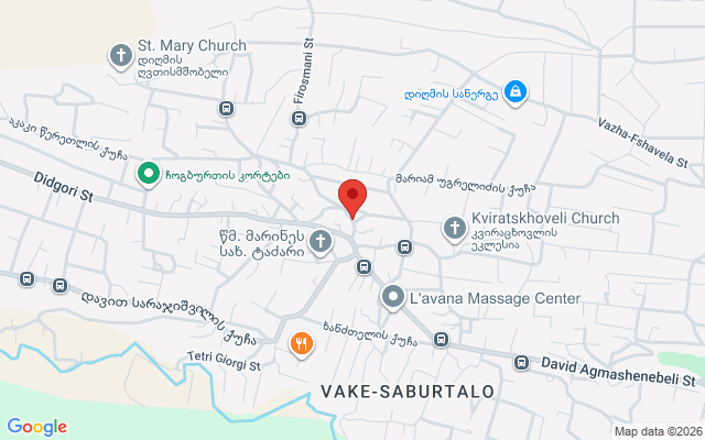 Карта расположения