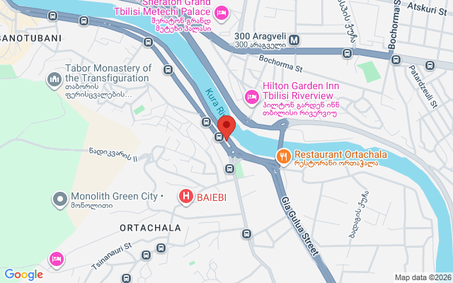 Карта расположения