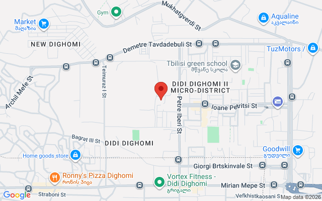 Карта расположения