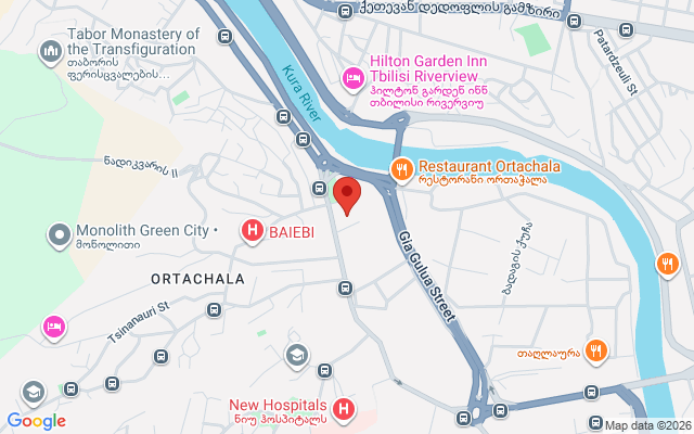 Карта расположения