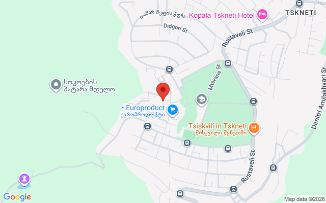 Карта расположения