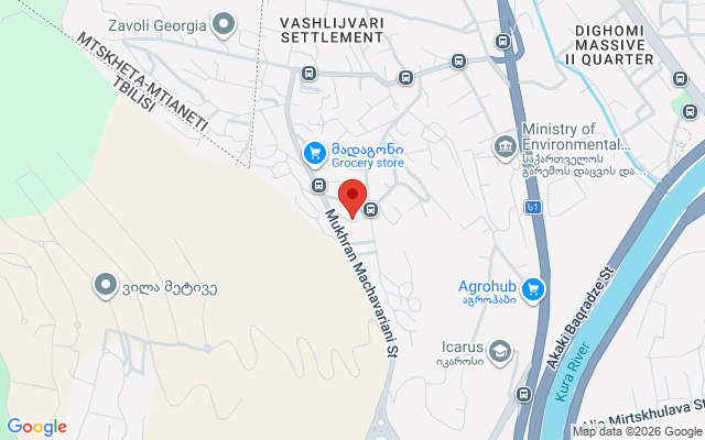 Карта расположения