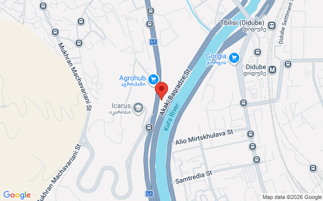 Карта расположения