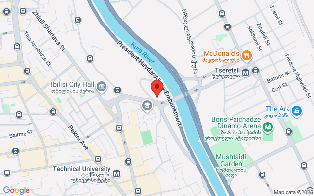 Карта расположения