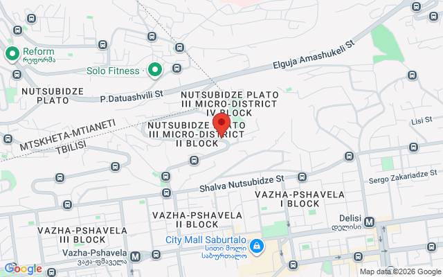 Карта расположения