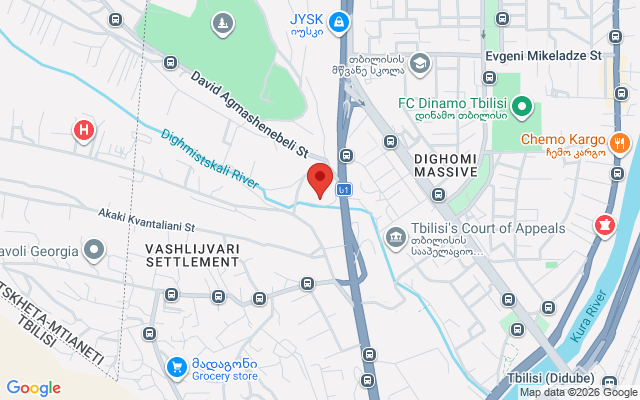 Карта расположения
