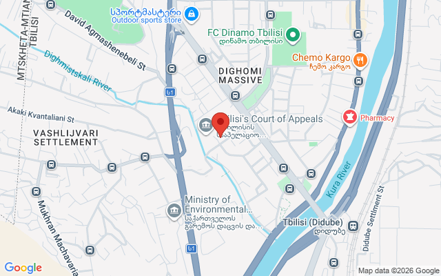 Карта расположения