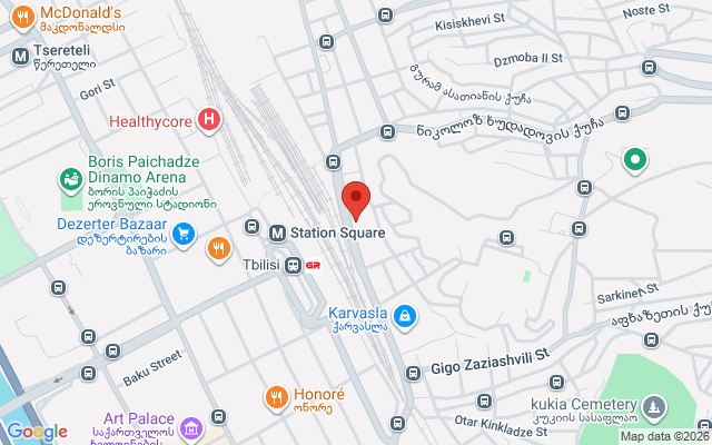 Карта расположения