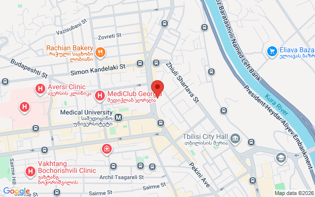 Карта расположения