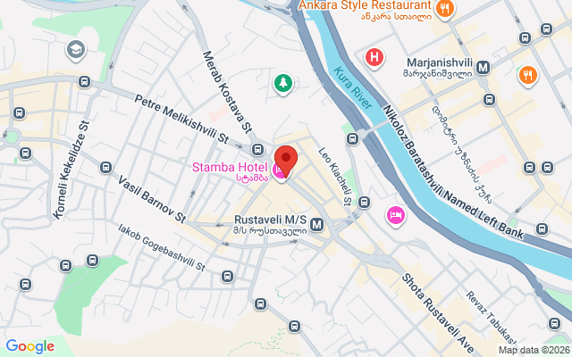 Карта расположения