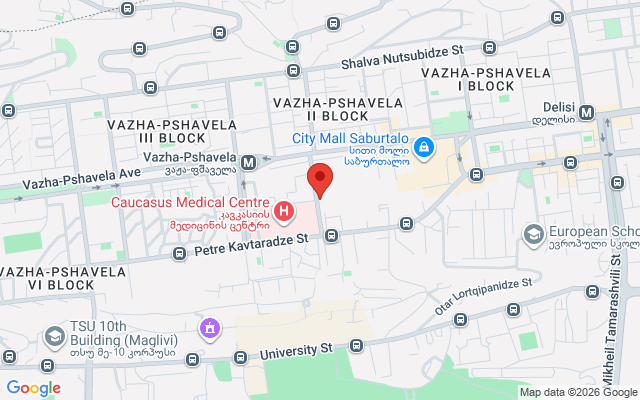 Карта расположения