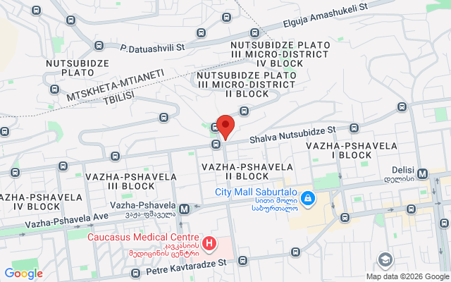 Карта расположения