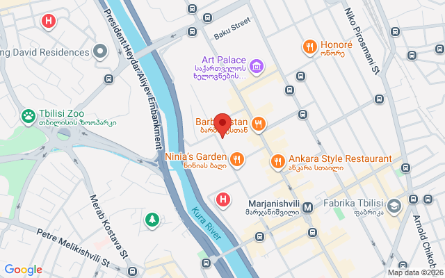 Карта расположения