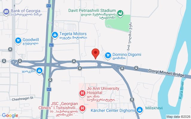 Карта расположения