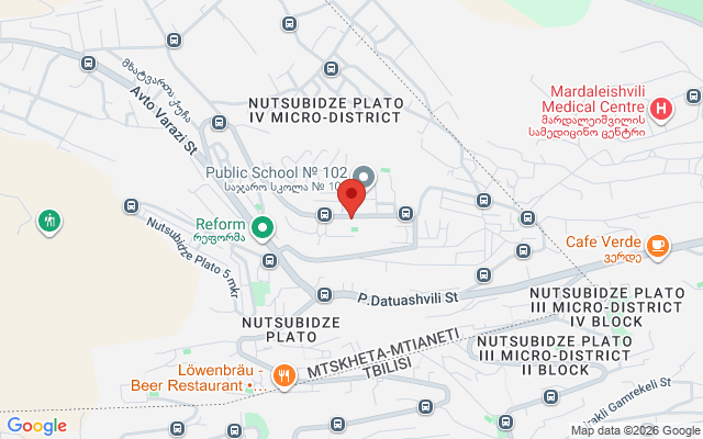 Карта расположения