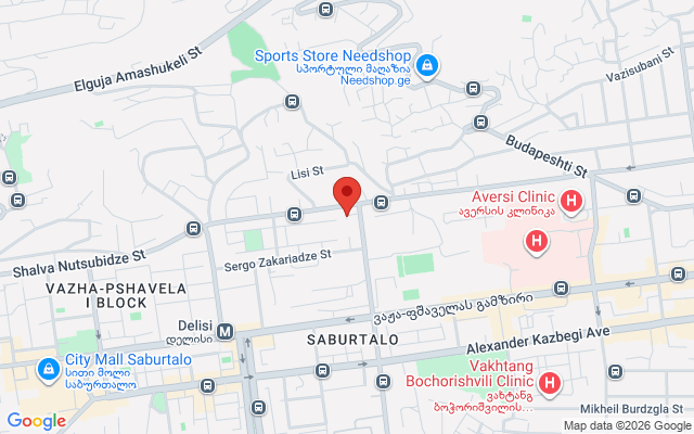 Карта расположения
